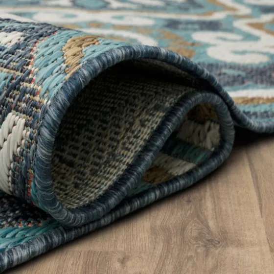 Boho Ikat Indoor/Outdoor Area Rug, 5X7-Kirkland's Home Store