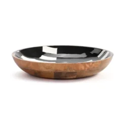 Bold Black And White Hanging Bowl Wall Plaque-Kirkland's Home New