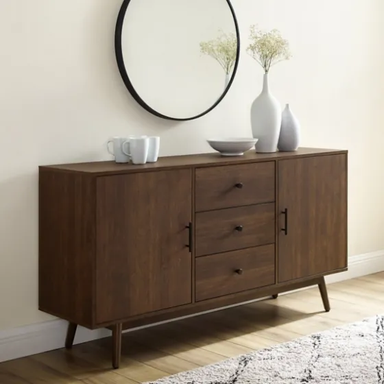 Bonnie Brown Midcentury Sideboard Cabinet-Kirkland's Home Sale