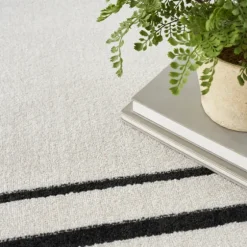 Bordered Indoor/Outdoor Area Rug, 5X7-Kirkland's Home Best Sale