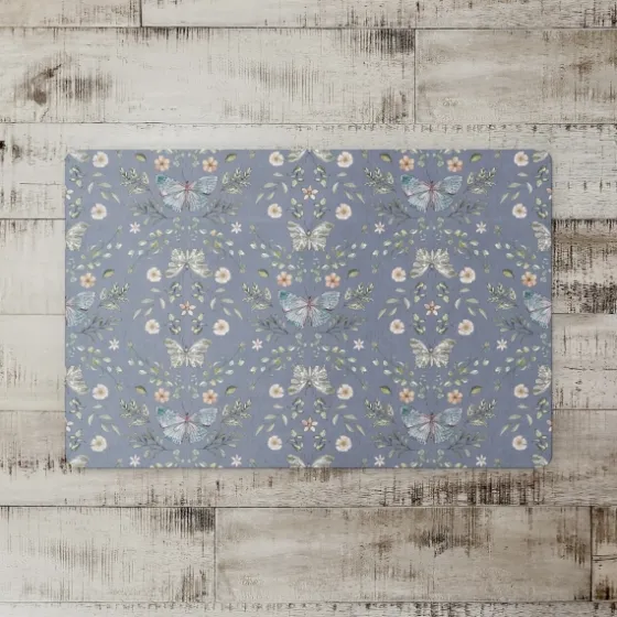 Botanical Butterfly Floor Mat-Kirkland's Home Outlet