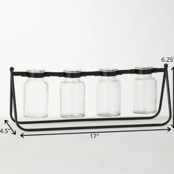 4-Bottle Runner Vase-Kirkland's Home Online