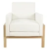 Boucle Wood Frame Accent Chair-Kirkland's Home Flash Sale