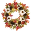 Bountiful Sunflowers Autumn Blend Wreath-Kirkland's Home Best