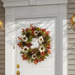 Bountiful Sunflowers Autumn Blend Wreath-Kirkland's Home Best