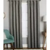 Box Pleated Single Curtain Panel, 84 In.-Kirkland's Home Fashion