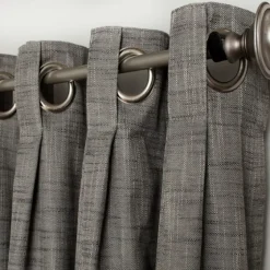 Box Pleated Single Curtain Panel, 84 In.-Kirkland's Home Fashion