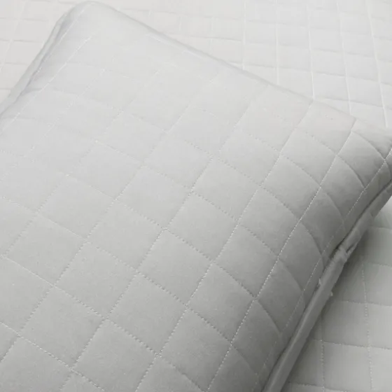 Box Stitch Cotton King 3-Pc. Quilt Set-Kirkland's Home Fashion