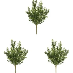 Boxwood Bush Stems, Set Of 3-Kirkland's Home Fashion