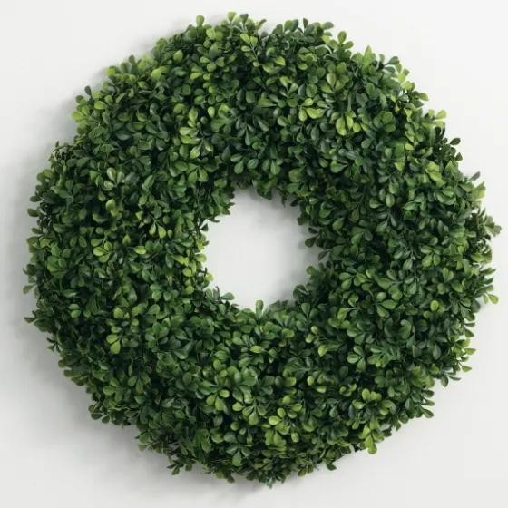 Boxwood Ery Wreath, 23 In.-Kirkland's Home Hot