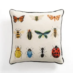 Brackeen Bugs Pillow-Kirkland's Home Cheap
