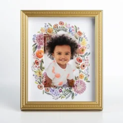 Brackeen Floral Shadowbox Picture Frame, 4X6-Kirkland's Home Shop