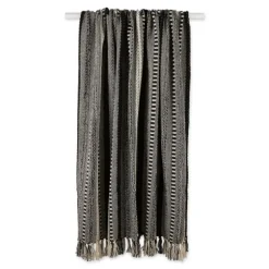 Braided Fringe Throw-Kirkland's Home Clearance
