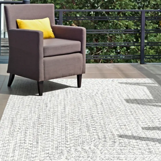 Braided Leah Indoor/Outdoor Area Rug, 5X8-Kirkland's Home Online