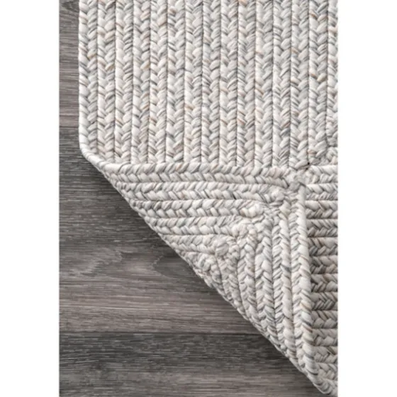 Braided Leah Indoor/Outdoor Area Rug, 5X8-Kirkland's Home Online