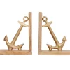 Brass Anchor Bookends, Set Of 2-Kirkland's Home Outlet