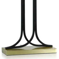 Brass And Black Mid-Century Modern Table Lamp-Kirkland's Home Sale