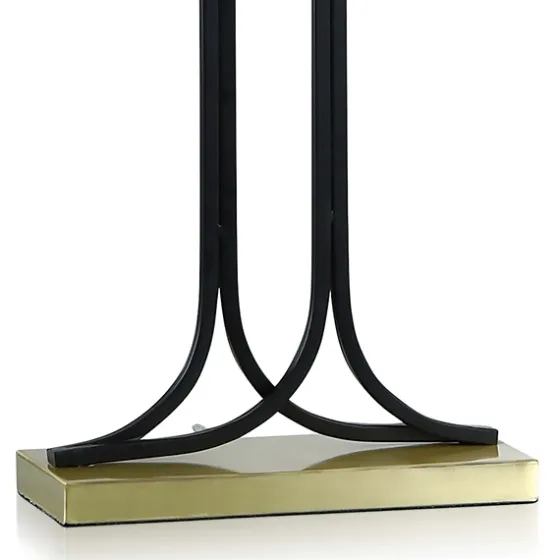Brass And Black Mid-Century Modern Table Lamp-Kirkland's Home Sale