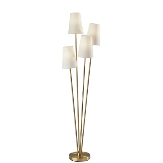 Brass Enoki 4-Arm Asymmetrical Floor Lamp-Kirkland's Home Flash Sale