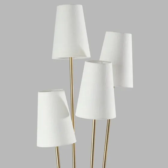 Brass Enoki 4-Arm Asymmetrical Floor Lamp-Kirkland's Home Flash Sale