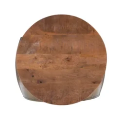 Brass Hammered Drum Storage Coffee Table-Kirkland's Home Cheap