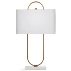Brass Open Oval Table Lamp-Kirkland's Home Fashion