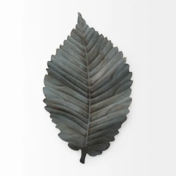 Brattea Leaf Metal Wall Plaque-Kirkland's Home Outlet