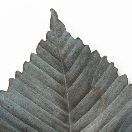 Brattea Leaf Metal Wall Plaque-Kirkland's Home Outlet