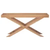 Brazilian Pine Tray Top Console Table-Kirkland's Home Shop