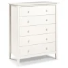 Brazilian Pine Wood 5-Drawer Chest-Kirkland's Home Best Sale
