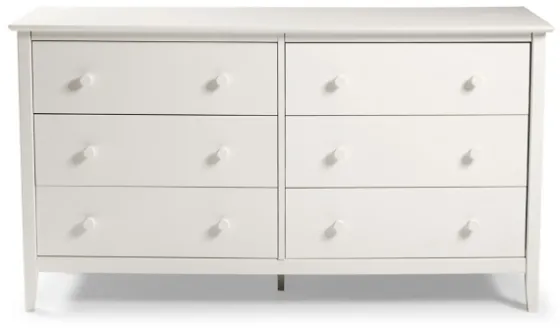 Brazilian Pine Wood 6-Drawer Dresser-Kirkland's Home Discount