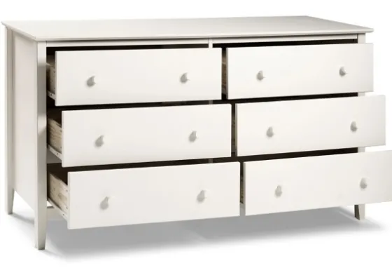 Brazilian Pine Wood 6-Drawer Dresser-Kirkland's Home Discount