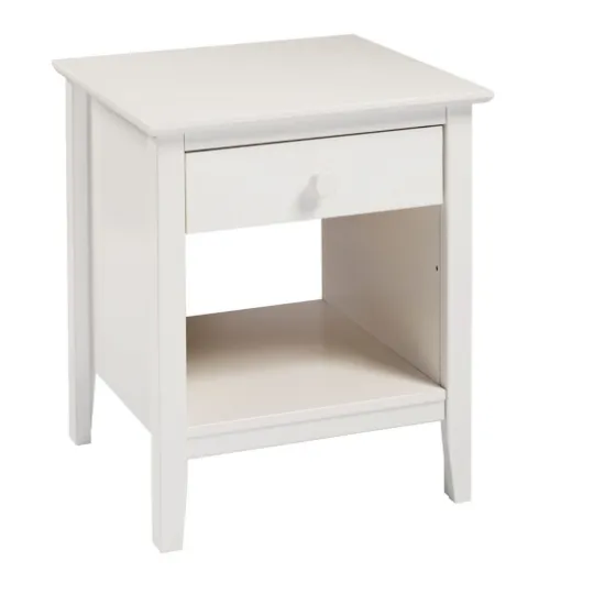 Brazilian Pine Wood Nightstand-Kirkland's Home Outlet