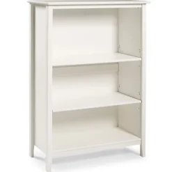 Brazilian Pine Wood 3-Tier Bookshelf-Kirkland's Home Best Sale