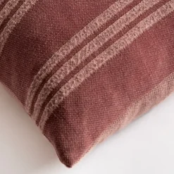 Brick Providence Stripe Pillow-Kirkland's Home Outlet