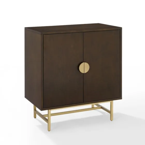 Brielle Golden Circle Wine Cabinet-Kirkland's Home New
