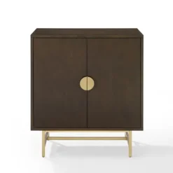 Brielle Golden Circle Wine Cabinet-Kirkland's Home New