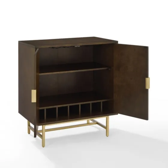 Brielle Golden Circle Wine Cabinet-Kirkland's Home New