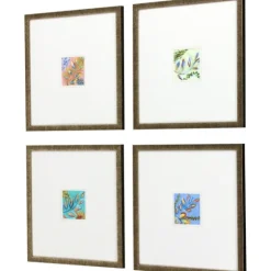 Bright Botanicals I Framed Art Prints, Set Of 4-Kirkland's Home Fashion