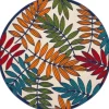 Bright Branches Round Outdoor Area Rug, 5X5-Kirkland's Home Hot