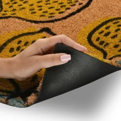 Bright Lemon Citrus Doormat-Kirkland's Home Sale