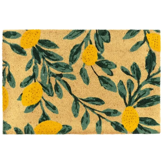 Bright Lemon Tree Doormat-Kirkland's Home Store