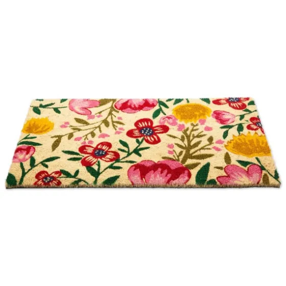 Bright Summer Blossoms Coir Doormat-Kirkland's Home Store