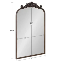 Bronze Arendahl Arched Mirror, 19X31 In.-Kirkland's Home Flash Sale