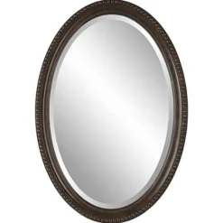Bronze Beaded Frame Oval Mirror-Kirkland's Home Best