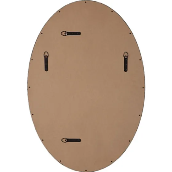 Bronze Beaded Frame Oval Mirror-Kirkland's Home Best