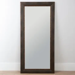 Bronze Beaded Framed Mirror, 31.4X65.4 In.-Kirkland's Home Fashion