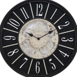 Bronze Frame Montevello Gears Wall Clock-Kirkland's Home Clearance