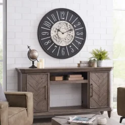 Bronze Frame Montevello Gears Wall Clock-Kirkland's Home Clearance