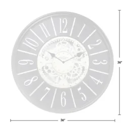 Bronze Frame Montevello Gears Wall Clock-Kirkland's Home Clearance